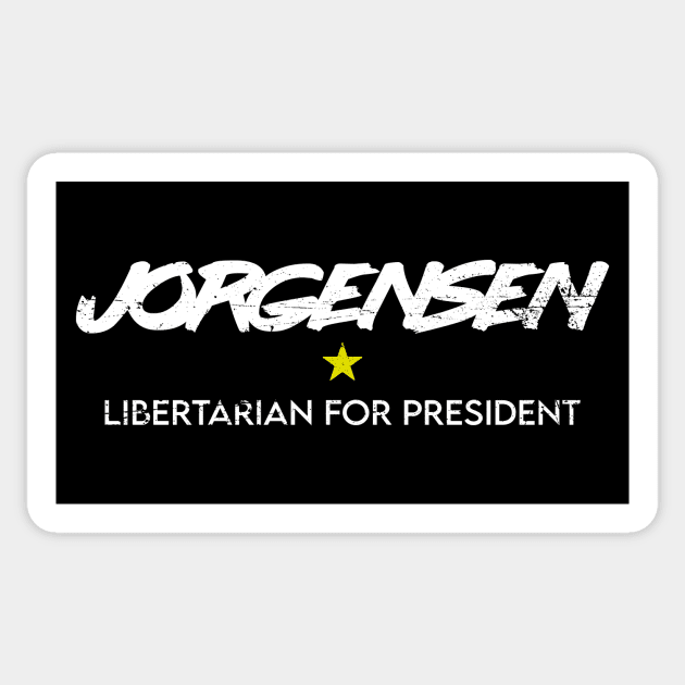 Jo Jorgensen Libertarian For President Sticker by The Libertarian Frontier 